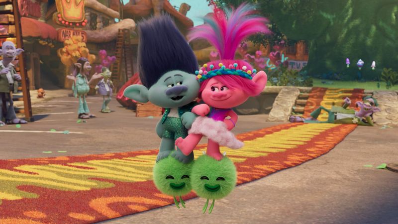 Trolls Band Together Backdrop Image