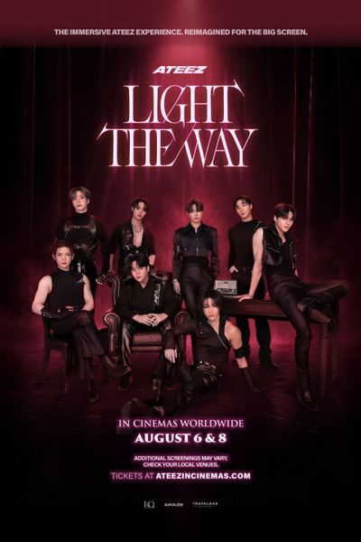 ATEEZ: LIGHT THE WAY IN CINEMAS Poster Image