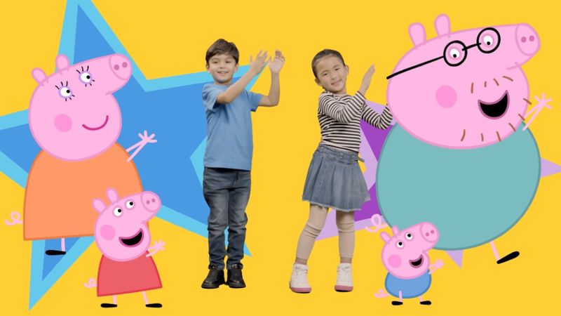 Peppa Meets the Baby Cinema Experience Poster Landscape Image