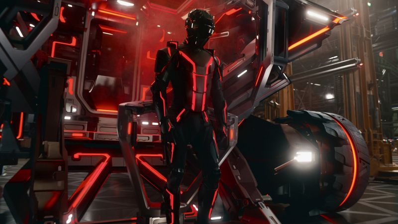TRON: Ares Backdrop Image