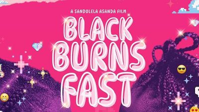 Black Burns Fast Poster Image