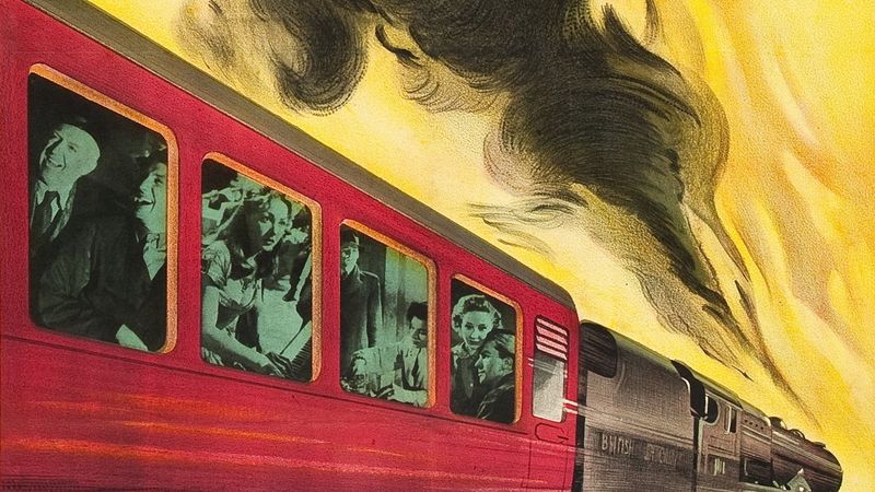 Train of Events Backdrop Image