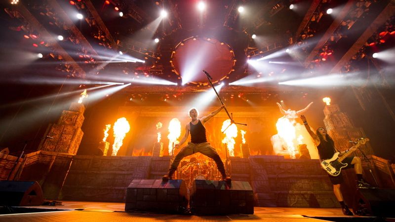 Iron Maiden: Burning Ambition Poster Landscape Image