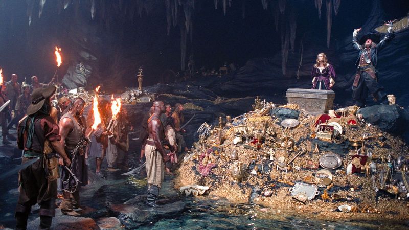 Piratas del Caribe: La maldición de la Perla Negra Backdrop Image