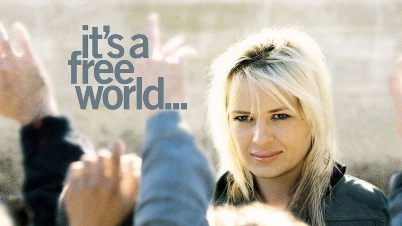 It's a Free World... Poster Landscape Image
