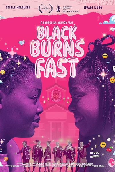 Black Burns Fast Poster Image